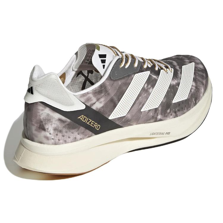 Adidas Tinman Elite x Adizero Adios Pro 2 Grey Gold Metallic Unisex Sneakers Cloud-White Grey-One GX9300