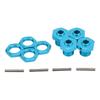 4Set RC Wheel 17mm Aluminum Hex Drive Hub Adapter with Pins for   1Celsius8 KARTON 4  Car
