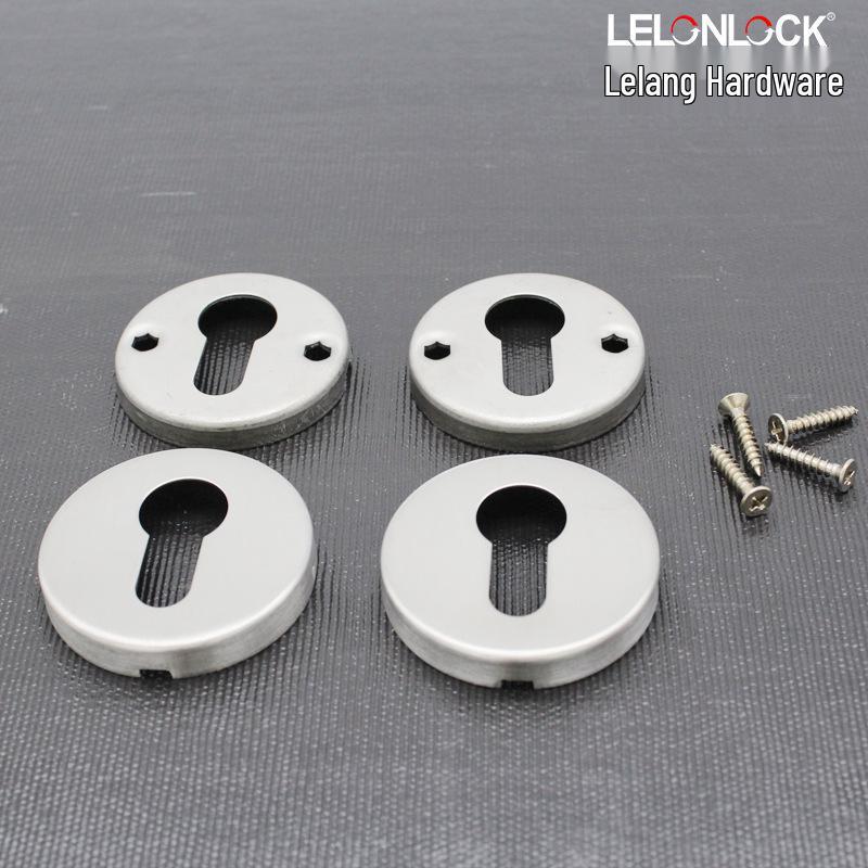 European Standard Stainless Steel 304 Lock Cylinder Keyhole Cover, Decorative Split Hardware Accessories.