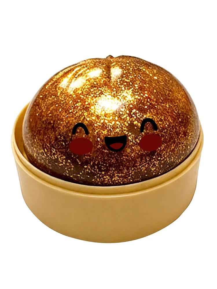 Simulation Flash Ravioli Boule de Pression Petit Pain Squishy Jouet Rebond Lent Doux Pincer Décompression Bureau Maison Décoration Cadeaux d'Anniversaire