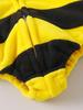 Little Bee Fleece Onesie & Muts Set voor Baby's - Warme Herfst/Winter Kleding