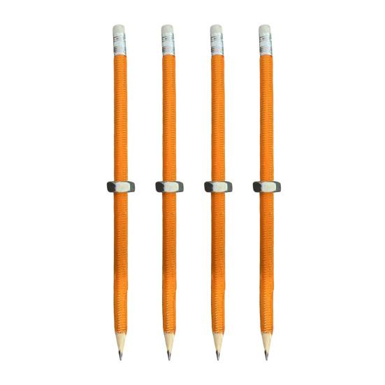 4/6/8 ks Matice Dekompresní Tužka Úleva od Stresu Závitová Dřevěná Tužka Školní Práce Úleva od Úzkosti Tichá Uklidňující Rotační Matice Fidget Tužka