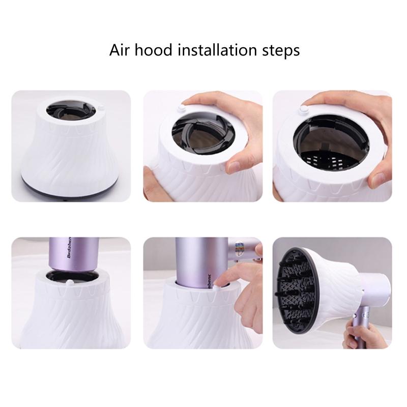 Universal Hair Diffuser Hair Dryer Diffuser Attachment for Curly and Natural Wavy Hair Professional Blow Dryer Diffuser