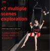 SM Sexy Red Swing Toy Splitter Handcuffs Bondage Adult Sex Supplies Auxiliary Tutoring