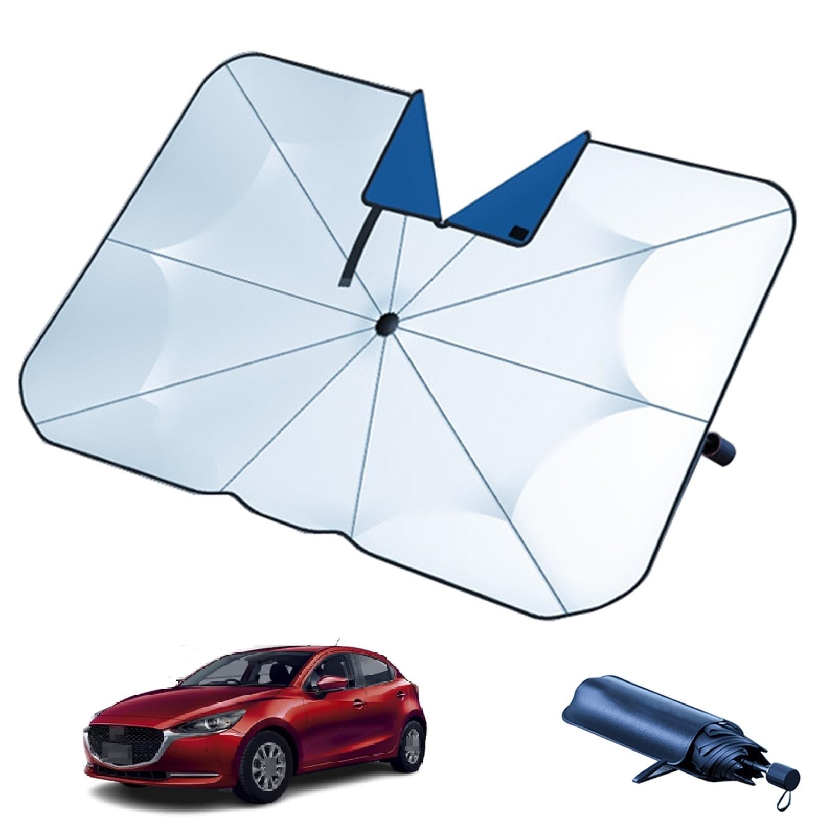 

Car sunshade MAZDA2 MAZDA2 DJ series 2019+ for cars [2024 One size