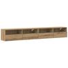 TV Wall Cabinet 2 Pcs Artisan Oak 100 X 30 X 30 Cm