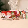 Christmas Scene Decorations: Mini Trees & Greeting Cards