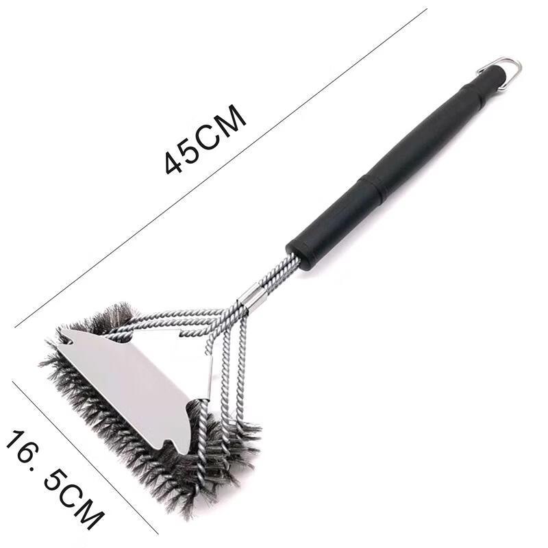 18-inch Large Steel Wire BBQ Grill Cleaning Brush