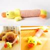 Plush Cute Elephant Duck Pig Pet Dog Cat Squeak Sound Dog Toys Funny Fleece Durability Chew Molar Toy Fit for All Pets