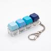 4-Button Keycaps Keyboard Fidget Keychain Stress Relief Fidget Clicker Toy Decompression Toy Bag Pendant