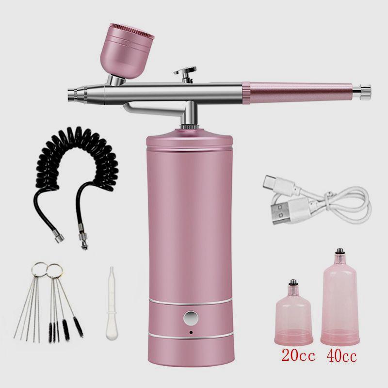 German Portable Rechargeable Airbrush Spray Gun for Model Coloring, Nail Art, and Hydration
