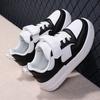 Children's Little White Shoes 2025 Autumn New White Sports Shoes, School Girl White Shoes, Air Force Board Shoes