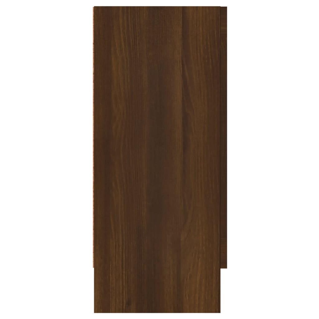 vidaXL Sideboard Brown Oak Look 120x30.5x70 Cm Wood Composite