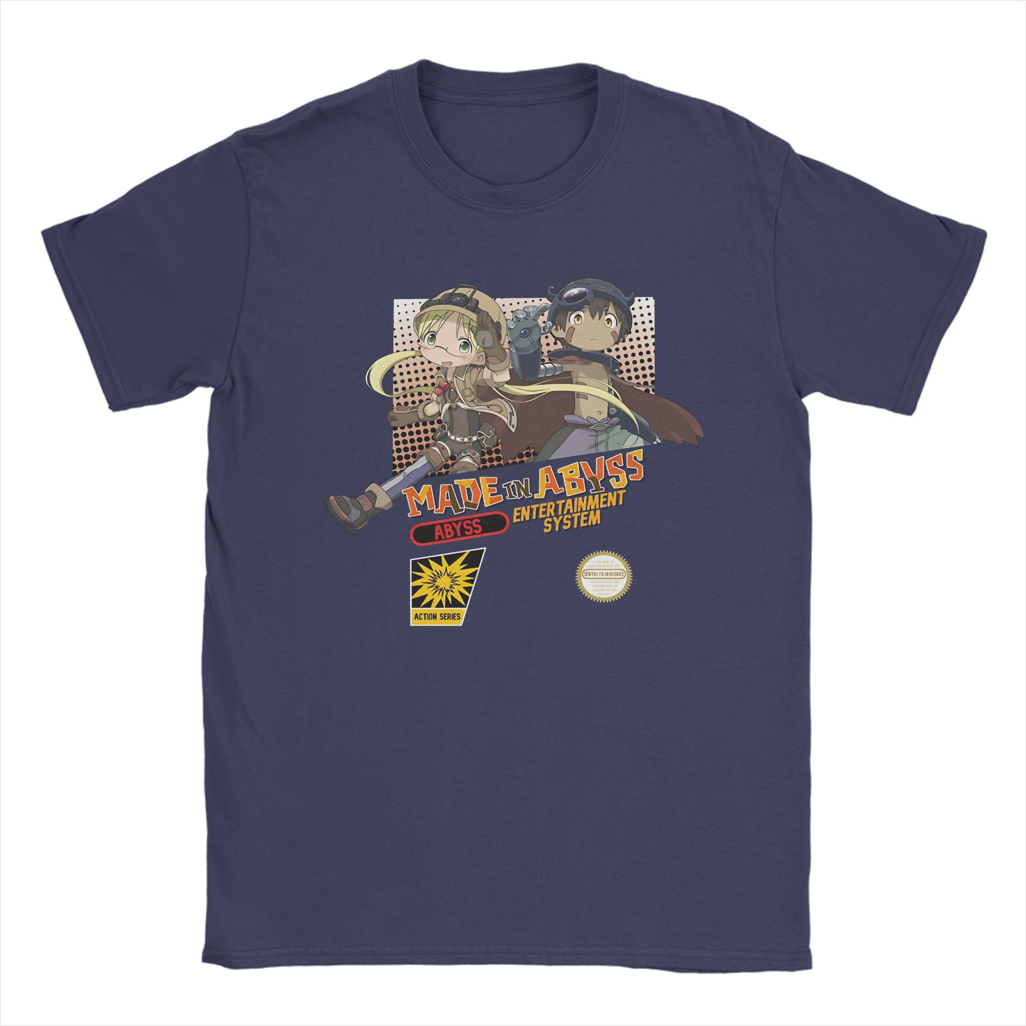 

Men Women T-Shirt Riko Reg Made In Abyss T-Shirts Popular Beach Tee Shirt Vintage Casual Cotton Clothing Plus Size 5XL 4XL