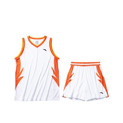 CUBAL League Equipment V-Neck Breathable Quick-Dry Sleeveless Vest Striped Loose Shorts Basketball Set Men Basketball Set 152431212-5