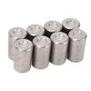 8PCS Oil Block Off Plugs Prevent Oil Pressure Leakage M8 Aluminum Alloy Engine Dod Tower Plugs for
