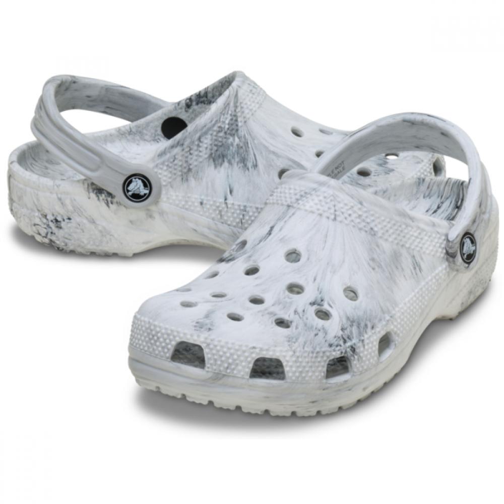 Crocs Classic Watercolor Marble Clog