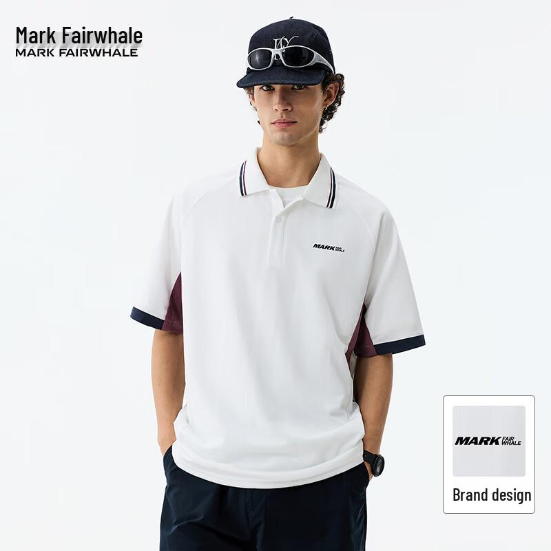 Mark Fairwhale Men s Colorblock Quick-Dry Polo Shirt S