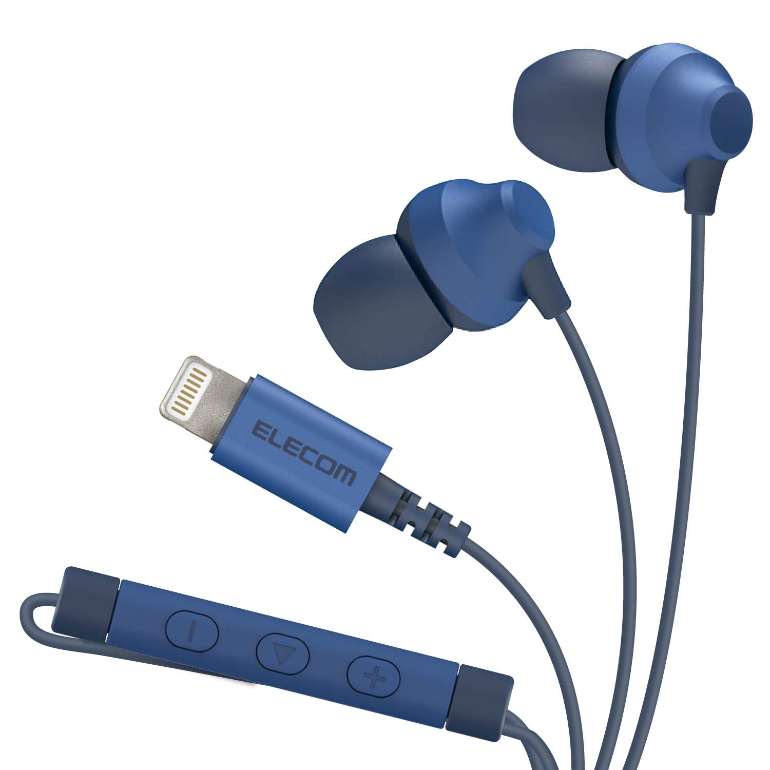 

Lightning connection headphone microphone EHP-LF12CMBU (Blue)