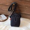 Canvas bag women's summer versatile new niche design messenger bag casual mobile phone bag