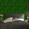Bottle Green, Lime and Green Leather Wallpaper 50x1000