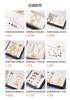 European and American cartoon childlike cute panda open ring cute little animal ring jewelry set creative can be split
