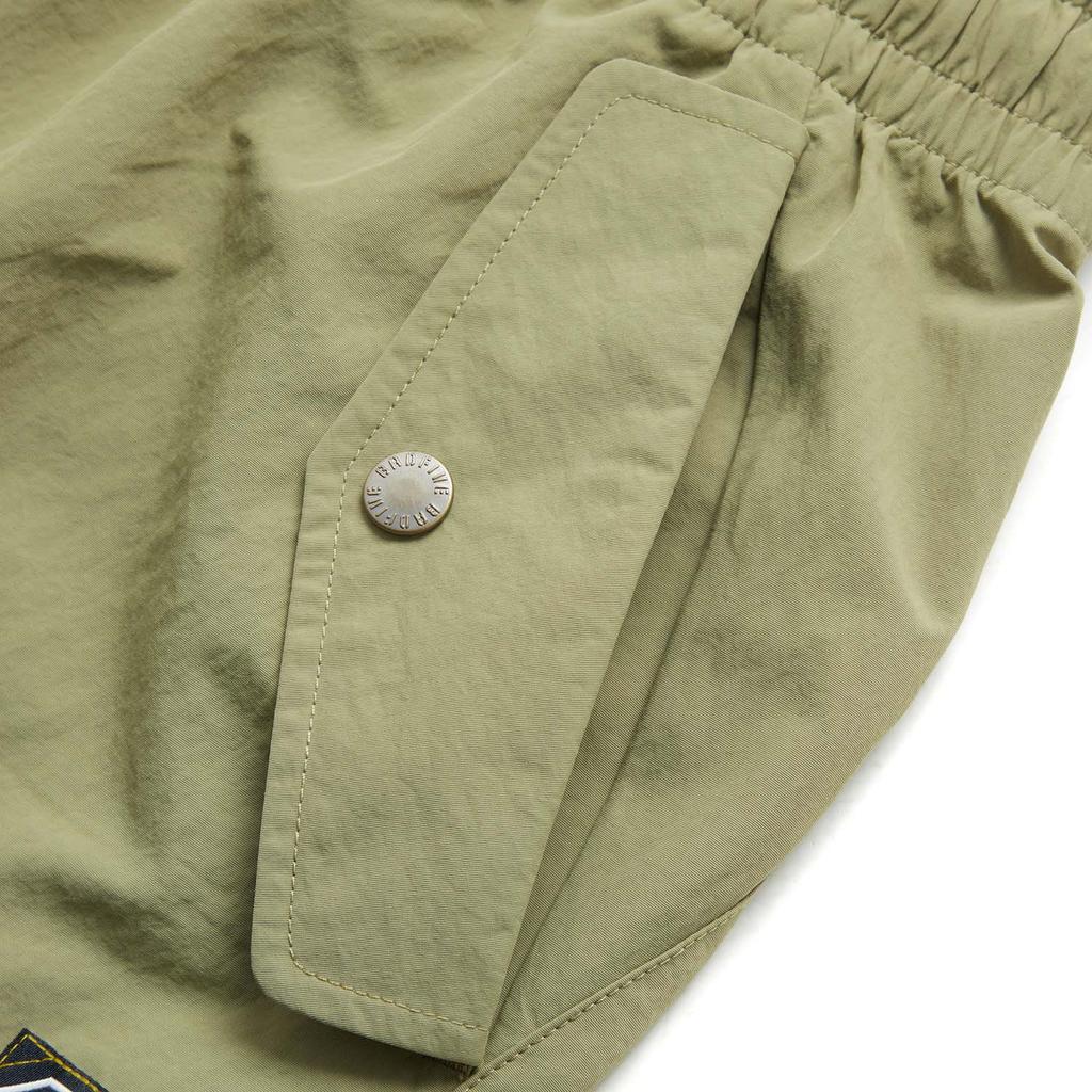 Li Ning Badfive Comfortable Casual Simple Lace-Up Straight-Leg Sports Pants Men Pants Sandalwood-Green AYKV099-4