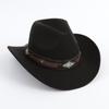 Tibetan western cowboy top hat new ethnic style hot sale men's and women's casual top hat party jazz hat