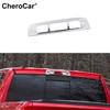 3-Layer Chrome Center Rear 3rd Brake Tail Light Lamp Cover For 2009-18 Dodge Ram