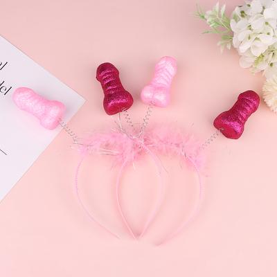 Sex Spielzeug Rosa Penis Stirnband Für Mädchen Frauen Bachelor Party Dick  Haarband Originalität Kopfbedeckungen günstig kaufen — Preis, kostenloser  Versand, echte Bewertungen mit Fotos — Joom