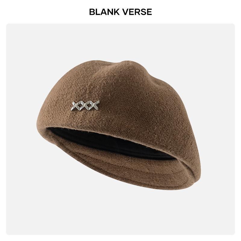 British style retro forward hat women spring and autumn versatile anti-wearing beret fashion big head circumference show face small hat trend