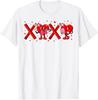Funny XOXO Heart Groovy Valentine For Teachers T Shirt