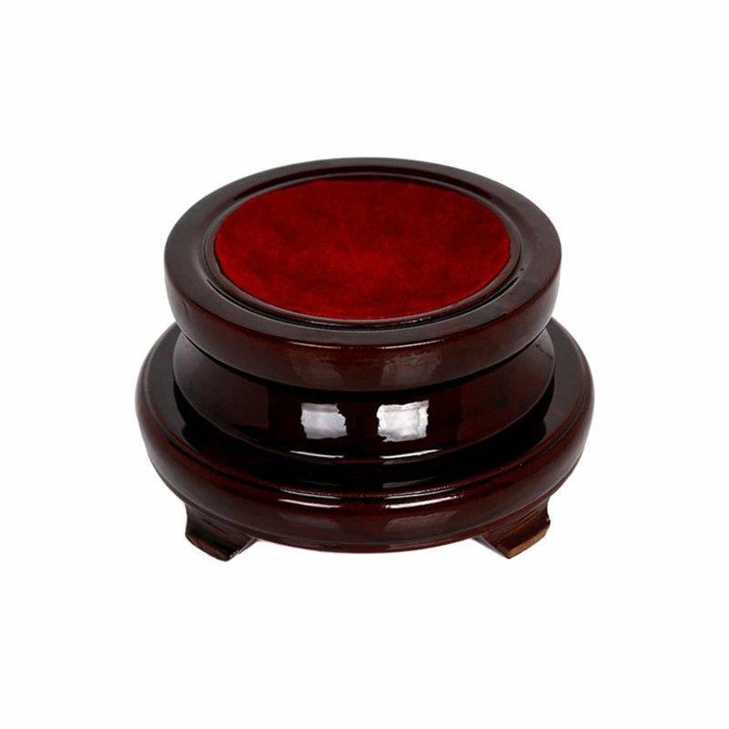 

Винтажная деревянная подставка-держатель для хрустального шара, сферы, глобуса, каменного декора Wood Base 60-70 mm