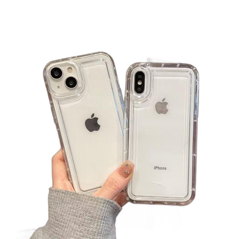 Acrylic 2mm Sheet Holder for Apple 16 Phone Case - Compatible with 14Pro/13 Large Hole, Airbag 15, Back Card 11