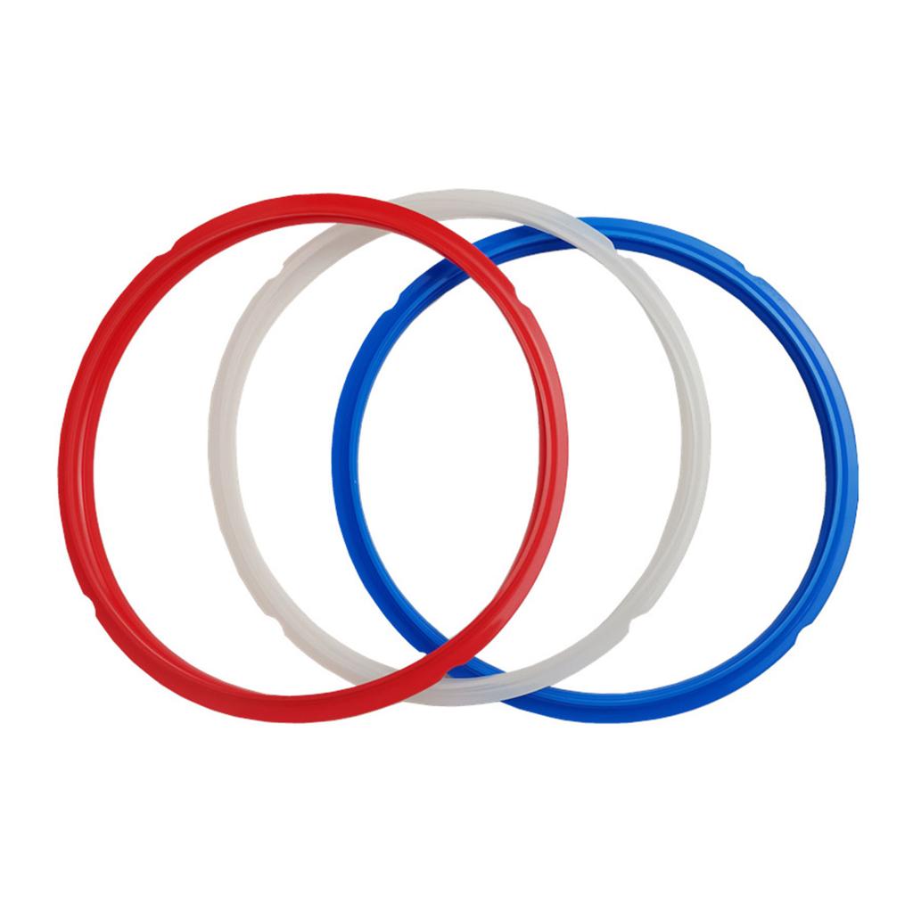 3Pcs Silicone Sealing Ring for 3qt 5qt 6qt 8qt Replacement Silicone Gasket Seal Rings for Pressure Cooker Accessories