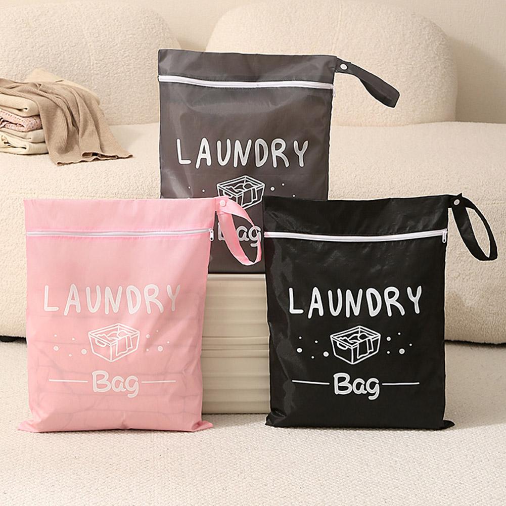 Multiple Colors Available, Multifunctional Travel Storage | Polyester Laundry Storage Bag, Zipper Closure, Portable and Foldable