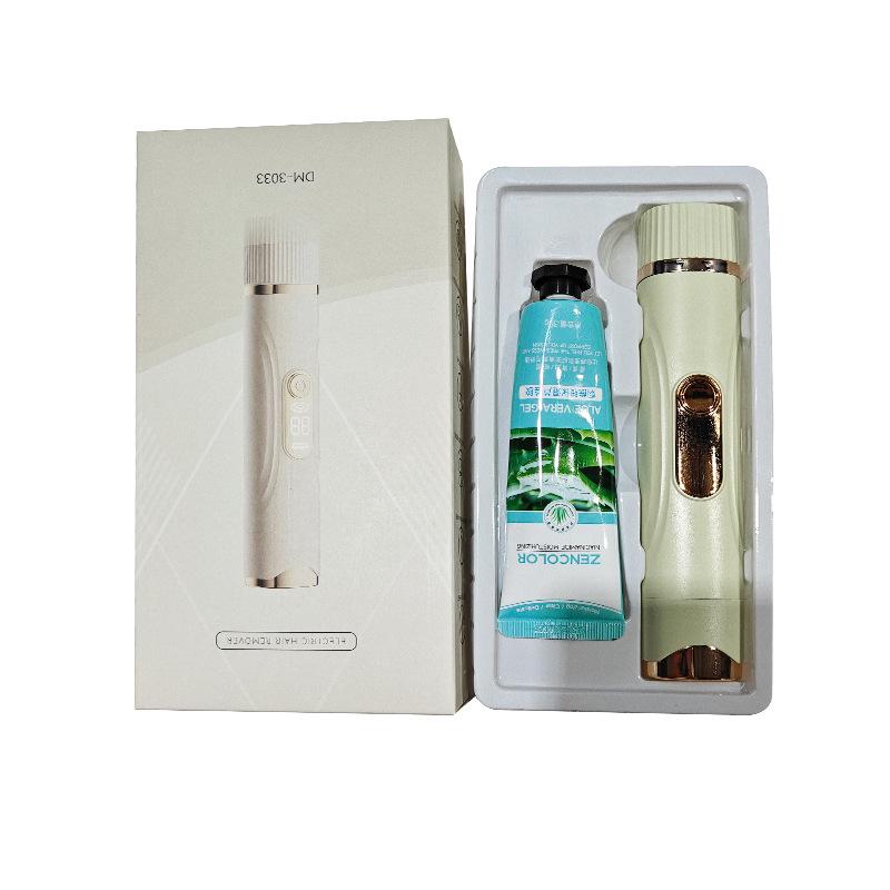 Dual-Head Epilator & Electric Shaver: Unisex Hair Removal & Trimmer
