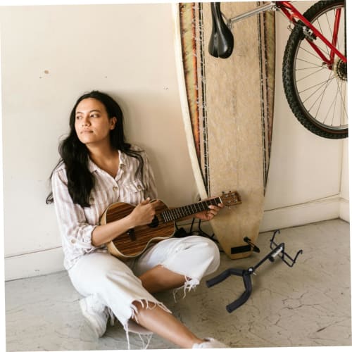 Parliky Acoustic Guitar Holder, Guitar Net Hanger, Wall Mounted Rack Net Hook, Easy Installation