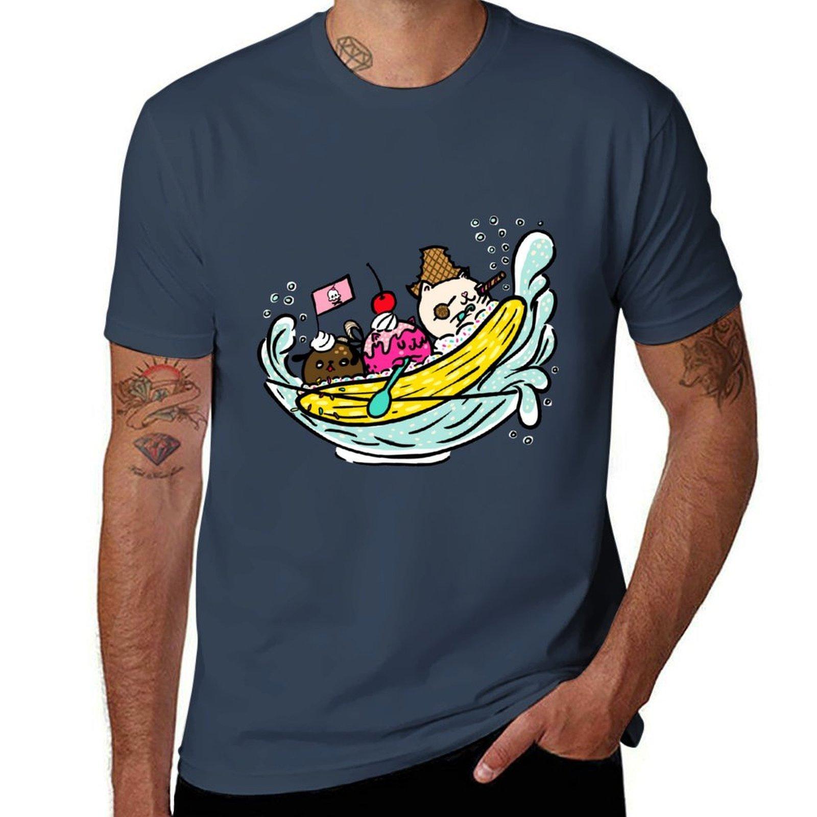 Banana Pirates TShirt Sports Casual Breathable Tee Shirt S