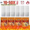 10-50PCS Winter Foot Heating Patch Adhesive Odorless Disposable Heating Cold Repelling Portable Patch Outdoor Fishing Hunting