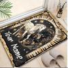 1PC Custom Name Equestrian Fantasy Tour Theme Floor Mat Ideal for Living Room, Game Rooms, Office, Bedroom,Floor Mat Playful Design
