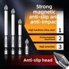 Industrial Grade S2 Steel Magnetic Cross Screwdriver Bit Set Impact Driver Ready