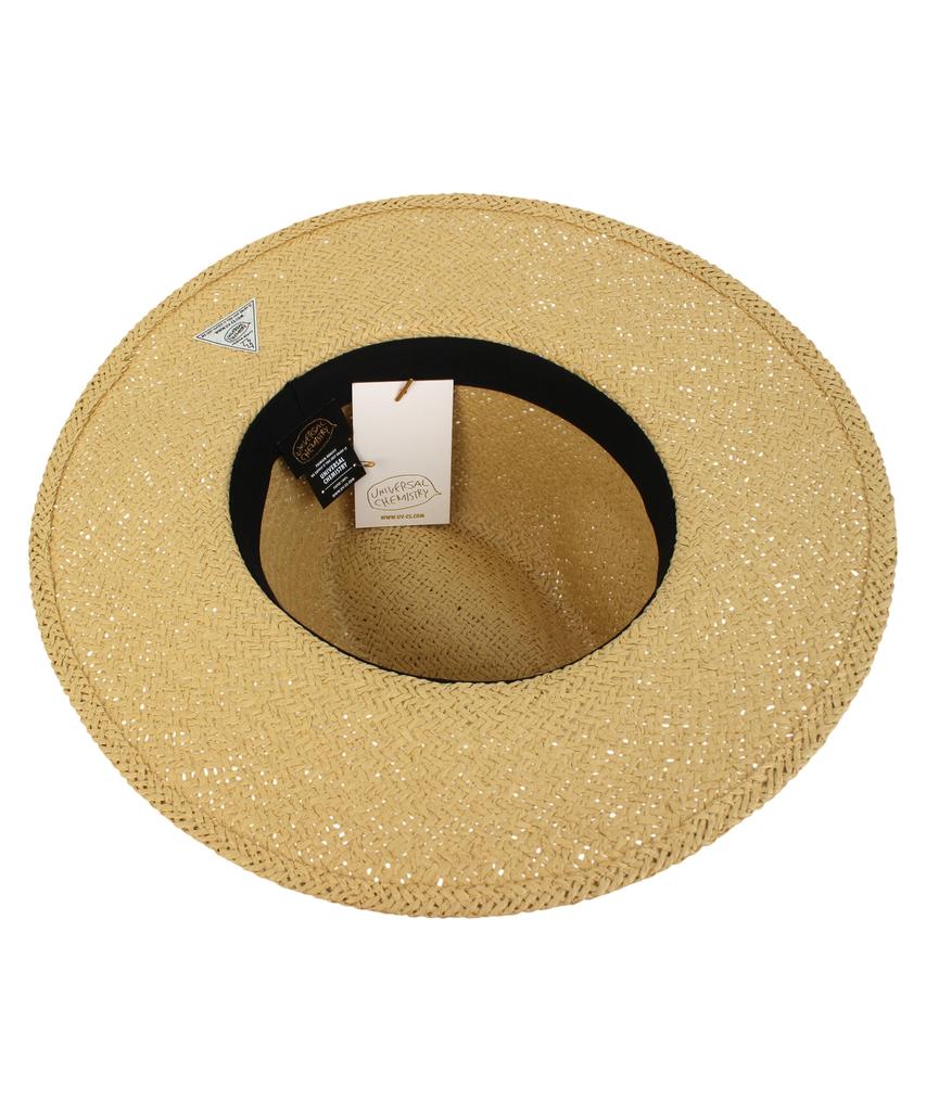 Yunibeosyeolkemiseuteuli Swing Stripe Line Beige Fedora Summer Fedora