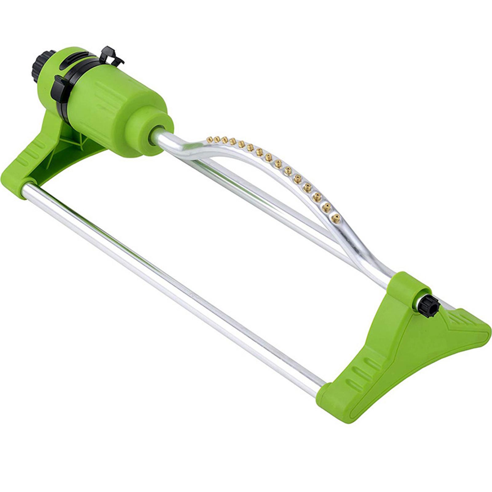 

Садовый дождеватель с осциллирующим механизмом, автоматический осциллирующий дождеватель с 17-ю отверстиями для полива газона.