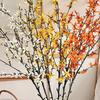45 Inch Artificial Forsythia Flower Branches Fake Spring Forsythia Stem Faux Winter Jasmine Branches for Vase Floral Arrangement Party Home Decoration