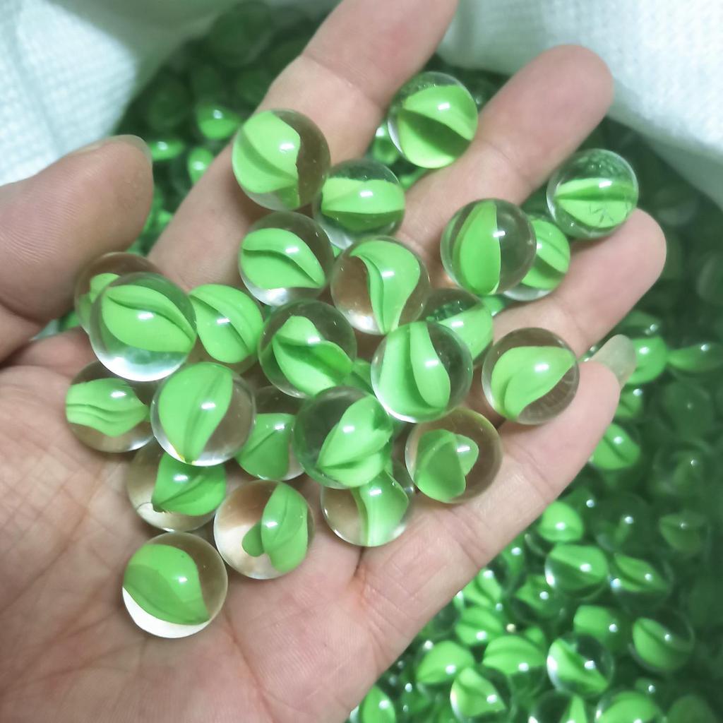 Glass Marbles Set for Games & Decoration - Sizes 14/16/19/25mm