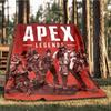 1pc Apex Legends Outdoor Flannel Blanket, Cozy & Warm Soft Te Playful Design, Napping Camping,