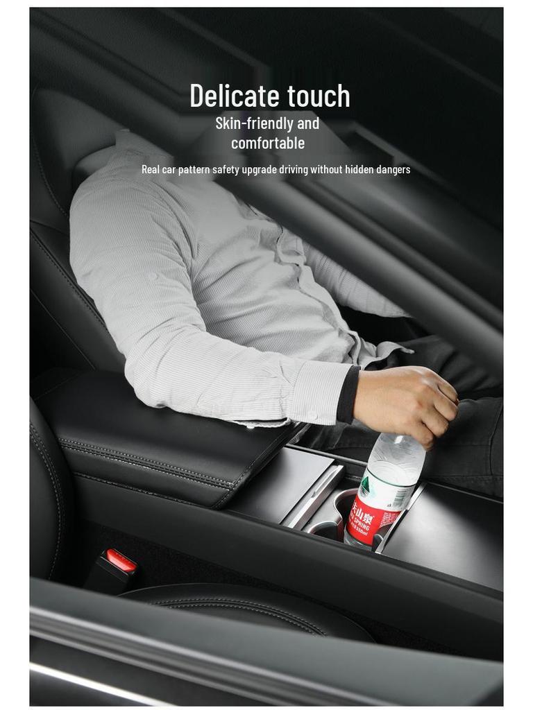 Tesla Model 3/Y Suede Armrest Protective Cover