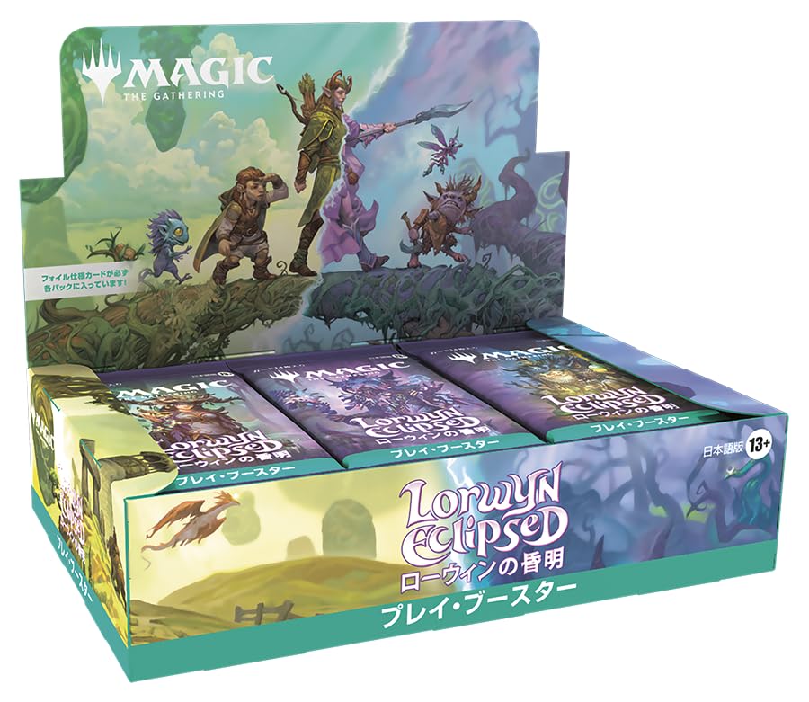 The Gathering Play Booster Japanese Edition of 30 MTG Trading Card Wizards of the Coast ECL D50711400 Magic  Lorwyn s Dawn  - (Box Packs)