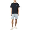 STONE ISLAND Kurzarm T-Shirt Dunkelblau Herren Streetwear 101524113-V0020